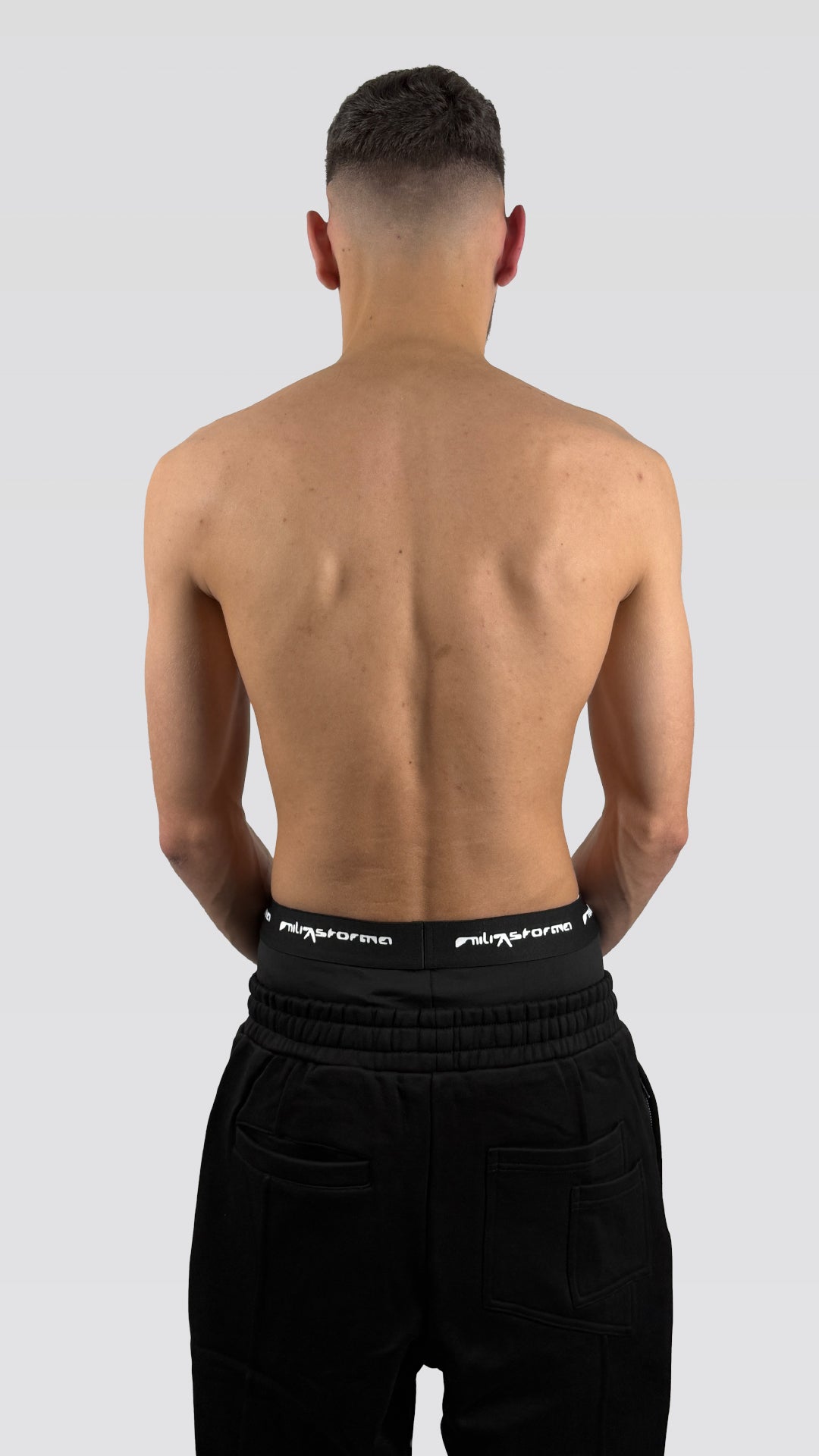 DOUBLE WAISTED SWEATPANTS