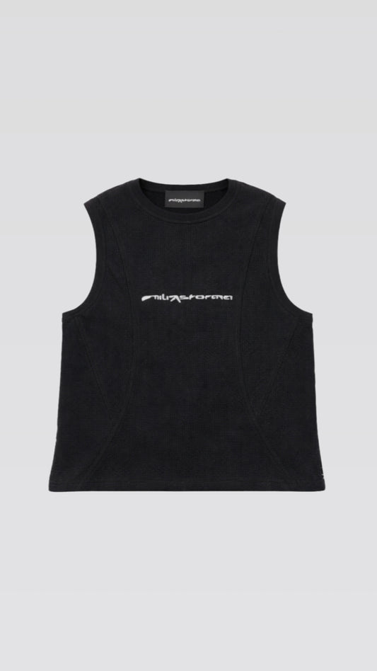 WAFFLE TANK TOP
