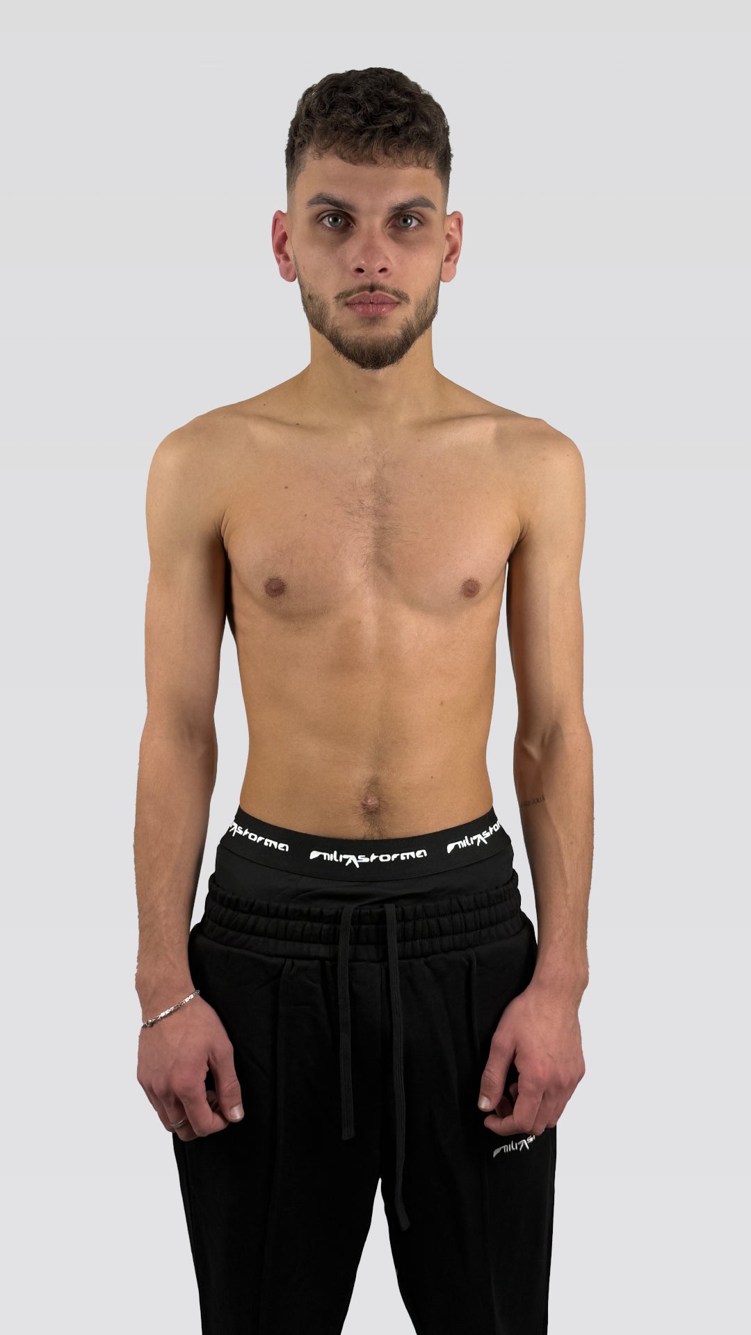 DOUBLE WAISTED SWEATPANTS